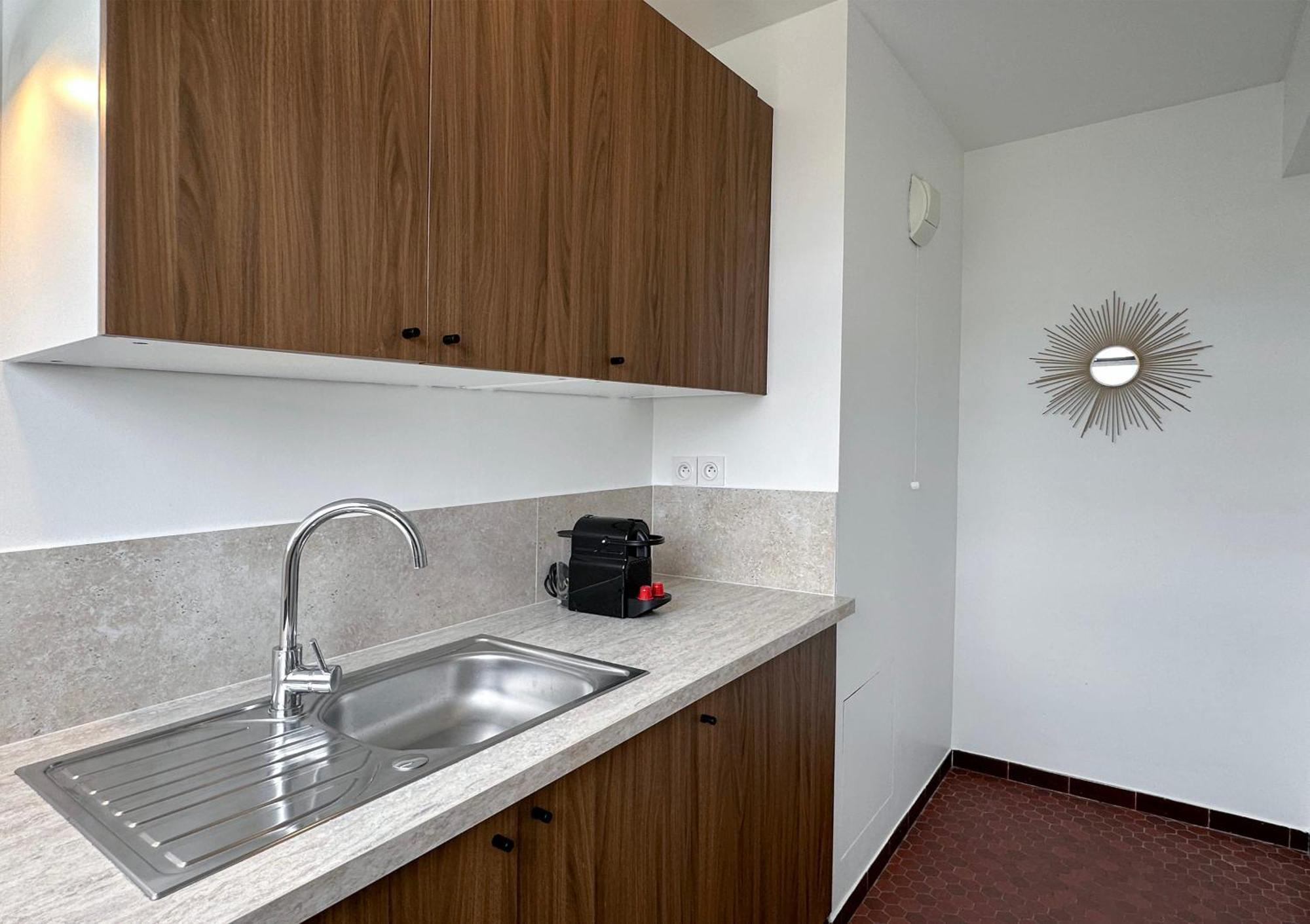 Brand-New Studio With Eiffel Tower View Paris Dış mekan fotoğraf